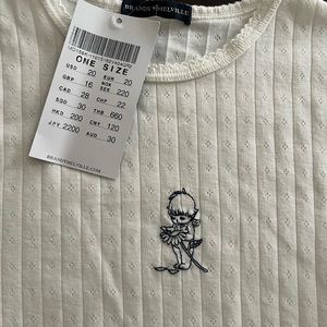Super cute and soft T-shirt from Brandy Melville never worn brand new.